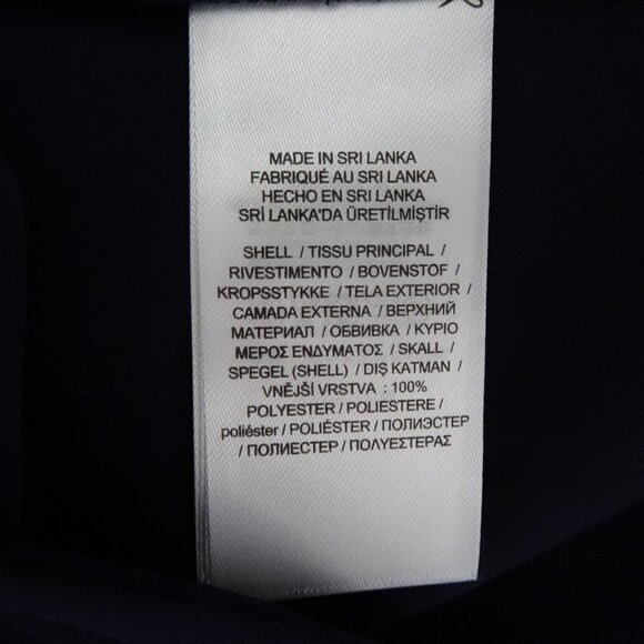 Ralph Lauren Dress Jogger Pants Women's Size 4 Blue Elastic Waist Ribbed Cuffs - Picture 10 of 11